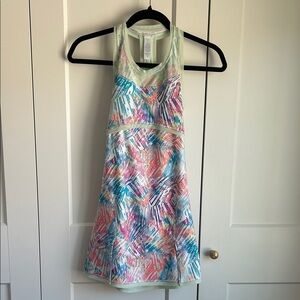 Ivivva Colorful with Mint Green Accents Dress | 10